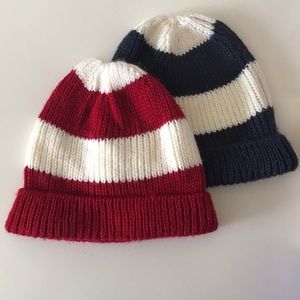 Aeropostale Striped Beanies